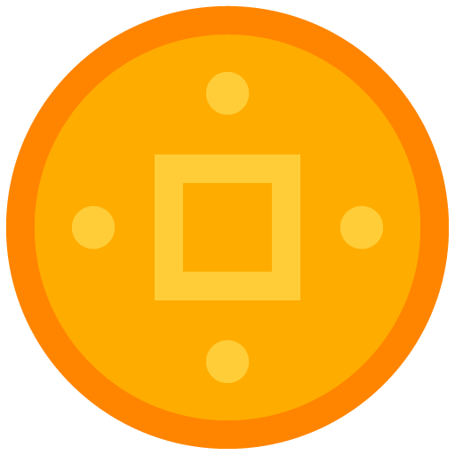 Icono de moneda china