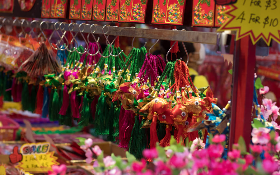 El maravilloso mercado tradicional en China